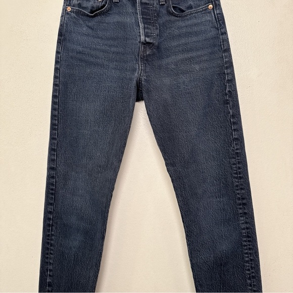 Levi's Womens 26 Wedgie Icon High Rise Cotton Jeans - Picture 6 of 16